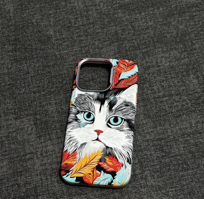Animal Kevlar Carbon Fiber Magnetic iPhone case
