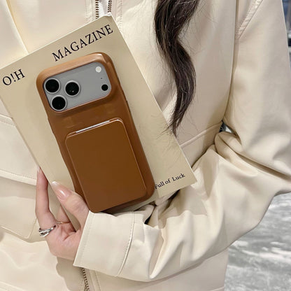 New Pure Color Flip Mirror IPhone Case