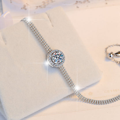 Women's Adjustment Premium Bracelet Moissanite