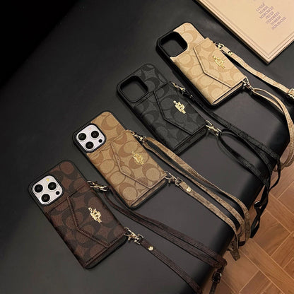 Cross-Body Organ Case,  Coin Case, IPhone Case