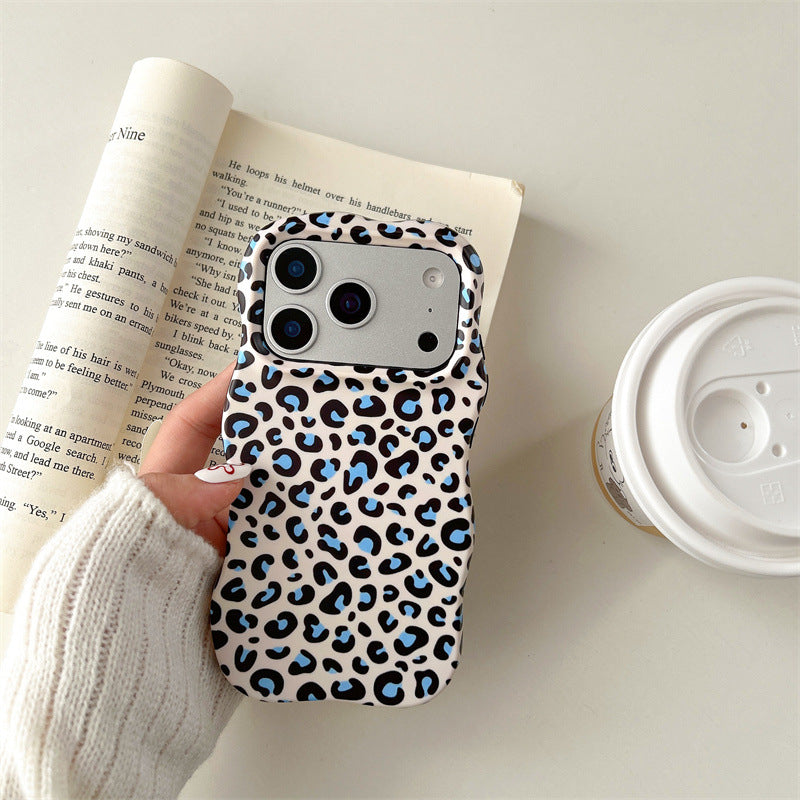 Personalized leopard print, leopard print contrasting color, mobile phone case.