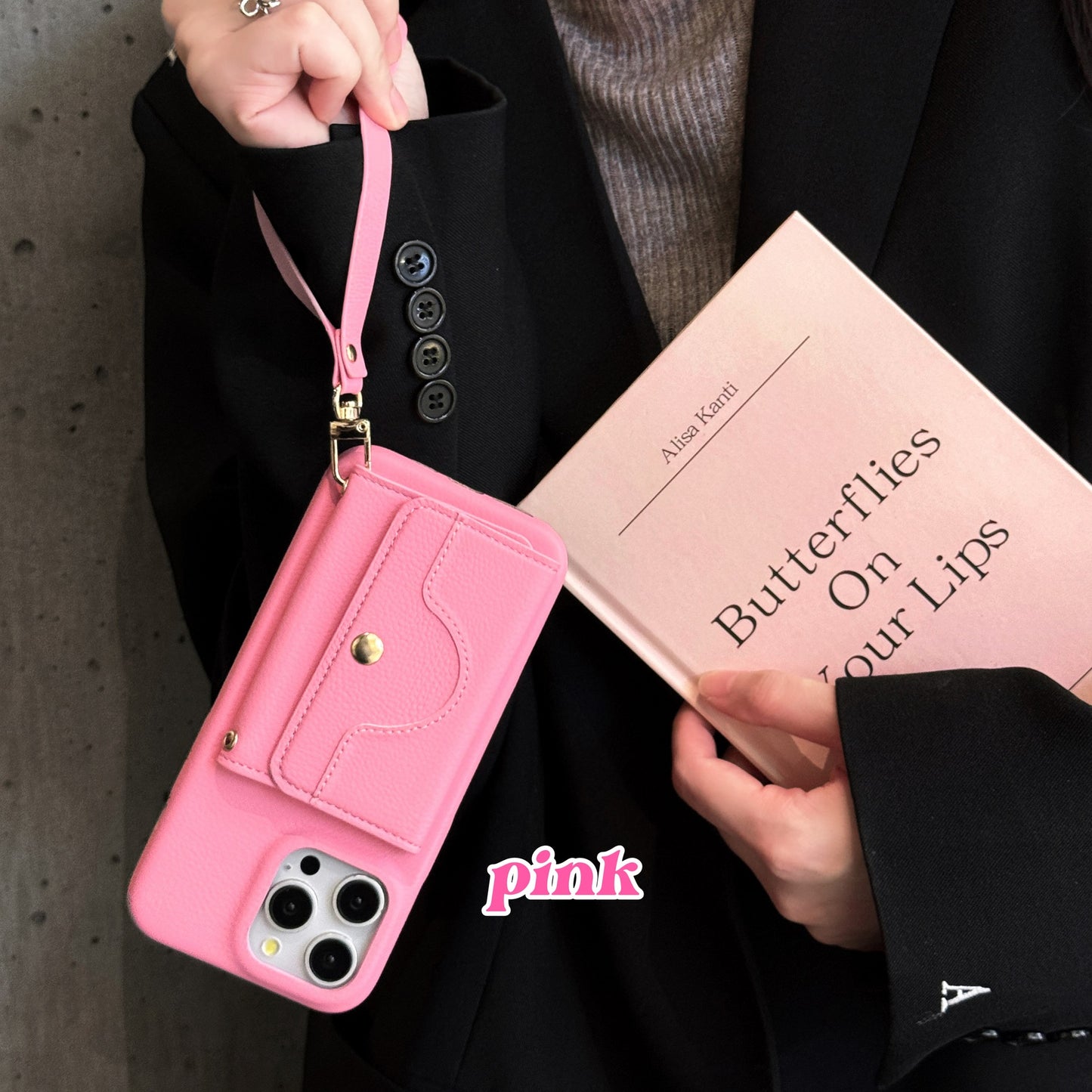 Mirror-Style Portable Card Holder, Stylish IPhone Case