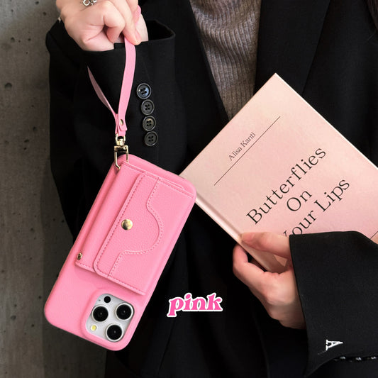 Mirror-Style Portable Card Holder, Stylish IPhone Case