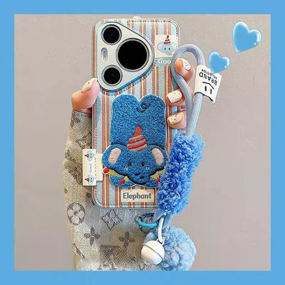 Cute embroidered puppy iphone case
