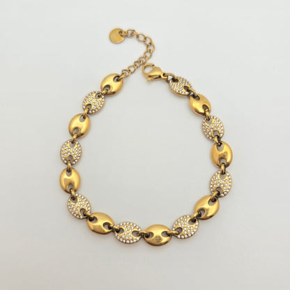 Pave Mariners Bracelet