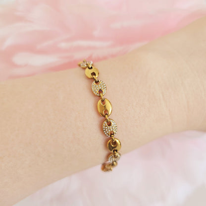 Pave Mariners Bracelet