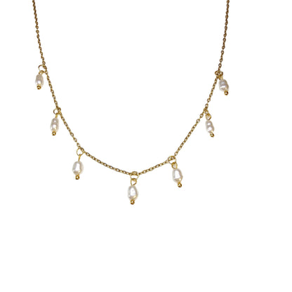 Pearls Drop Necklace