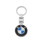 Car Keychain – Handwoven Leather & Zinc Alloy Key Ring