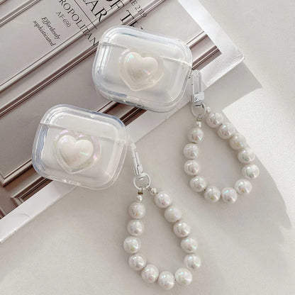 Earphone Case for AirPods 2 Pro 3 Generation Headset Cover for Airpods Keychain