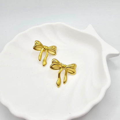 Tiffani Bow Studs