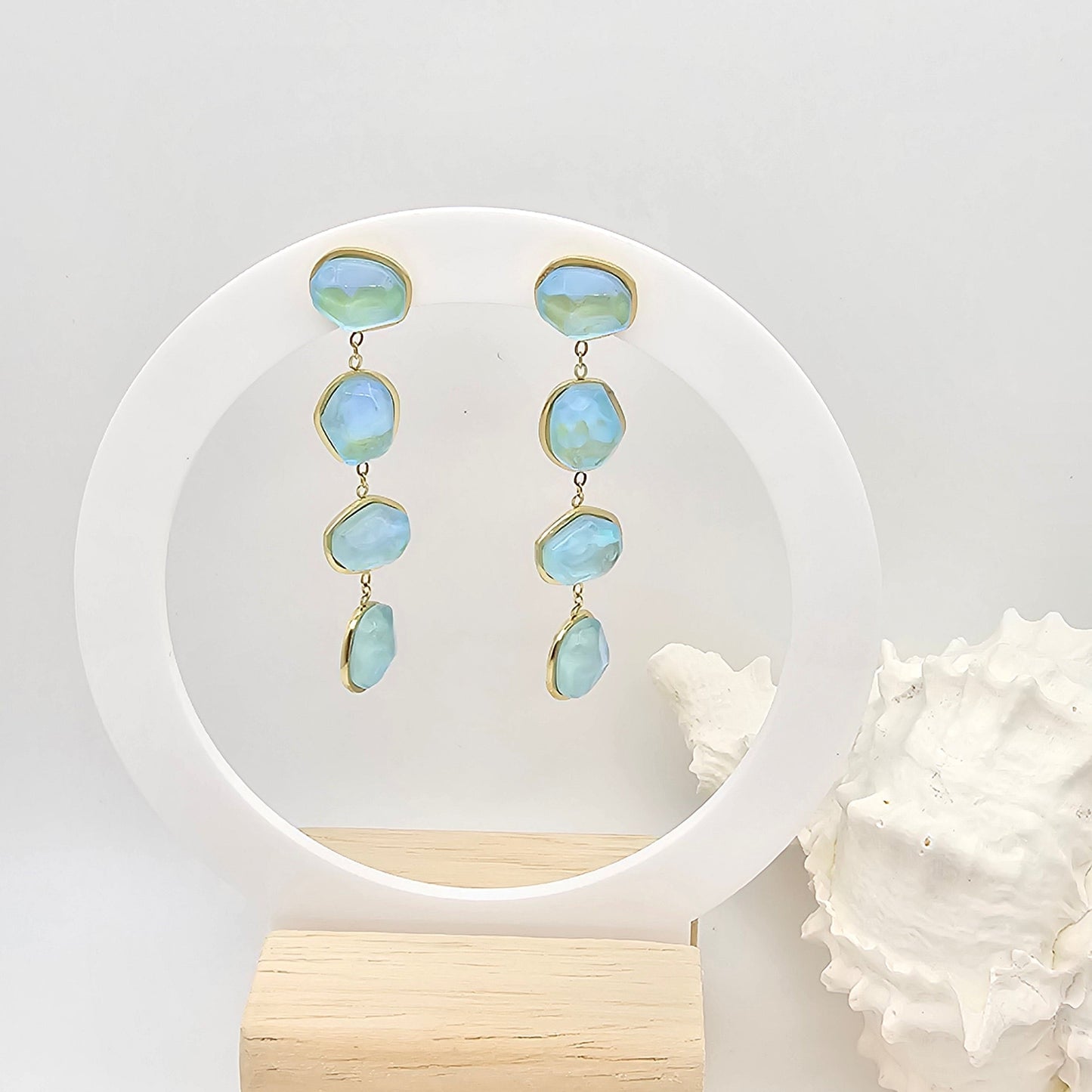 Turquoise Water Drop Earrings