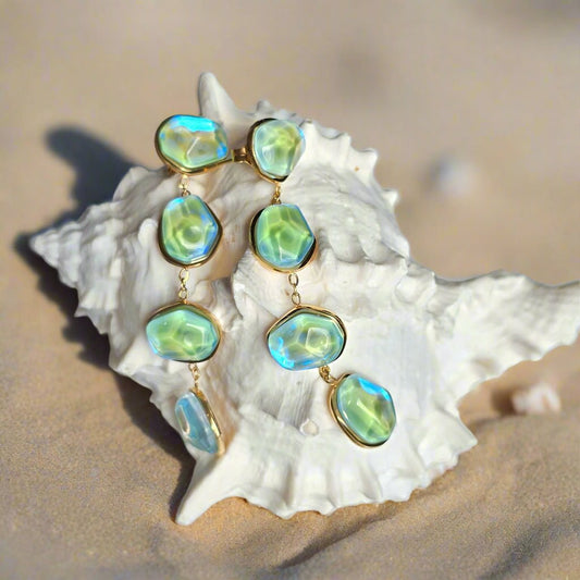 Turquoise Water Drop Earrings