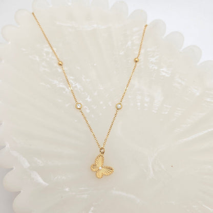 Vanessa Butterfly Necklace