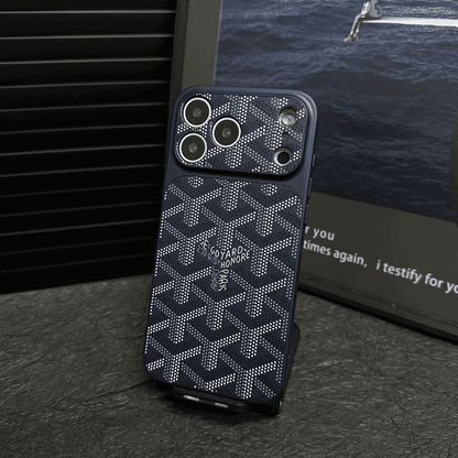 G-Y Stylish Embossed Texture Case for iPhone