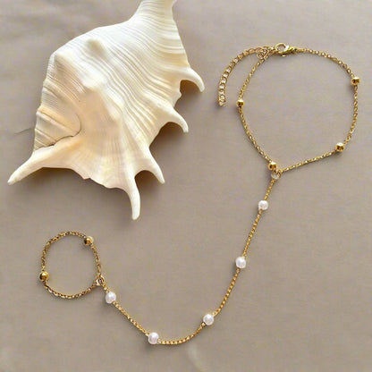 Pearl Hand Chain